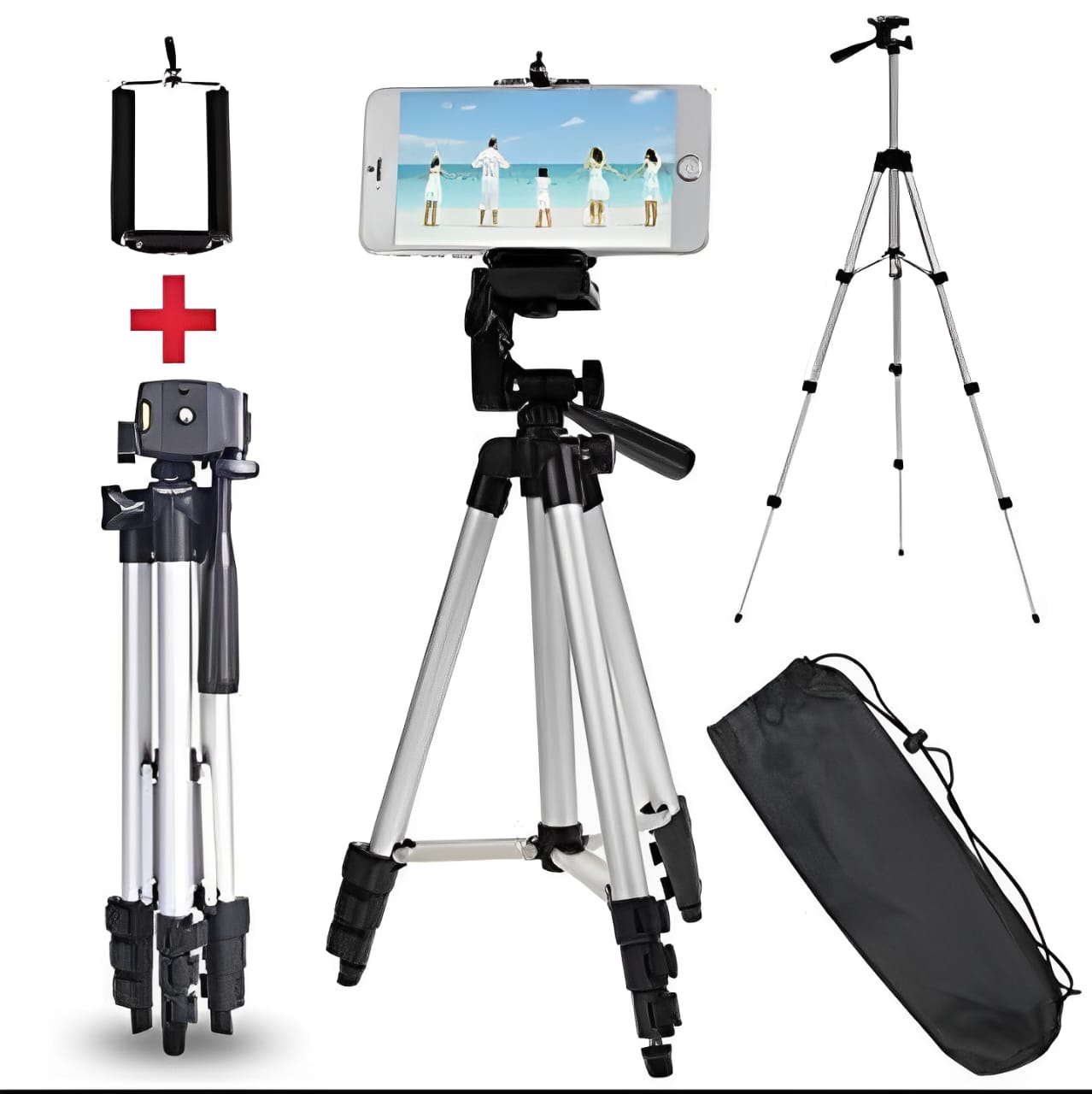 Universal Adjustable Tripod  Portable DSLR & Mobile Tripod for Vlogging & Astrophotography