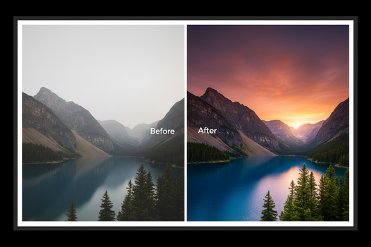 Landscape Before After